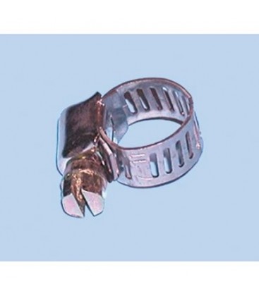 Abrazadera metálica atornillable 7x11mm