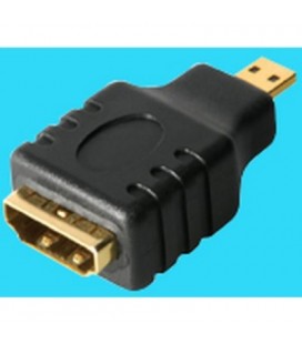 Adaptador HDMI tipo D a HDMI hembra 19 pin