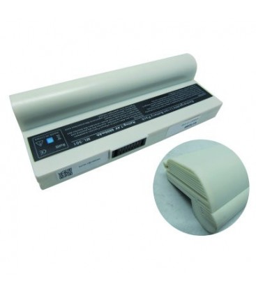 Bateria ordenador portatil 7.2(7.4)V/6600mAh, 49Wh, ASUS EEE PC 901, blanca