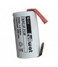 Batería con terminales 1,2V a 2000MAH