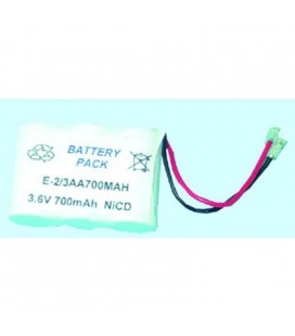Batería de 3,6v a 700mah