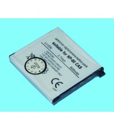Batería para cámara Casio NP60 3.7V 600MAH