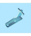 Bisagra intermedia puerta frigorífico Zanussi, F285. F350
