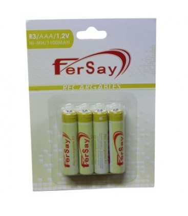 Pila modelo R3 recargable 1h duracion Fersay