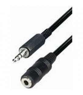 Cable con conector Jack macho a Jack hembra