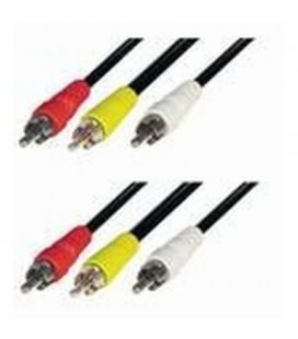 ConexióN 3 Rca Macho A 3 Rca Macho, 10 Metros