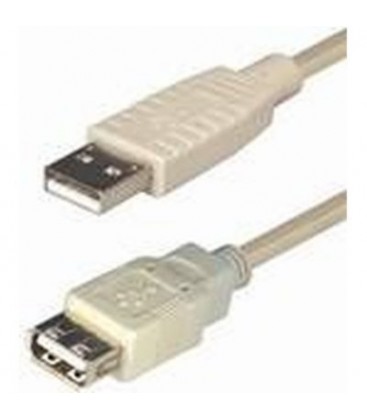 Cable usb 2.0 tipo A - a usb tipo A hembra