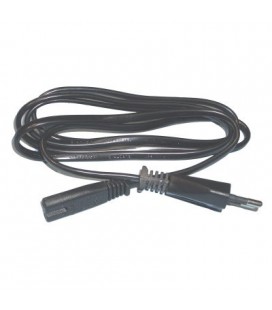 Cable de alimentación red tipo 8, longitud 1,5 metros