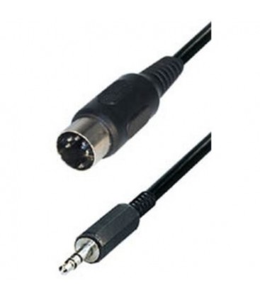 Cable ConexióN Din 5 Pines Macho A Jack Macho 3,5