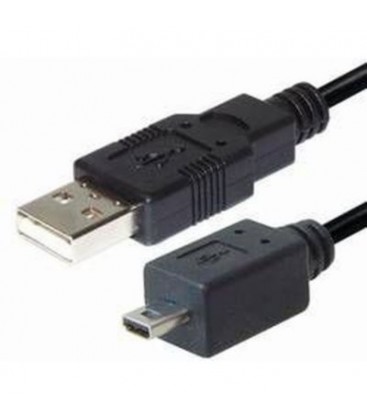 Cable conexión usb tipo a macho a mini usb 8 pin macho