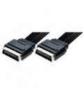Cable euroconector a euroconector 10 pin conectados, plano 2 metros
