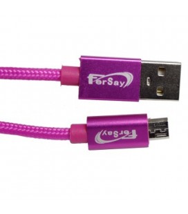 Cable Usb mini Usb Fersay rosa