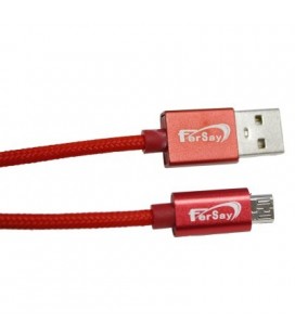 Cable Usb mini Usb Fersay rojo