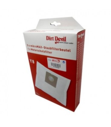 Caja con 5 bolsas +1 filtro aspirador Dirt Devil M 7007