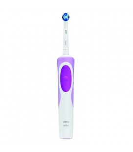 Cepillo dental eléctrico OralB morado