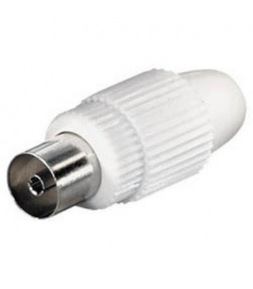 Conector Iec Hembra Blanco