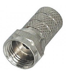 Conector tipo F macho para cable 5,2/3,2mm