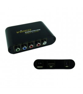 Convertidor transforma señ,al vídeo componentes (ypbpr) a HDMI