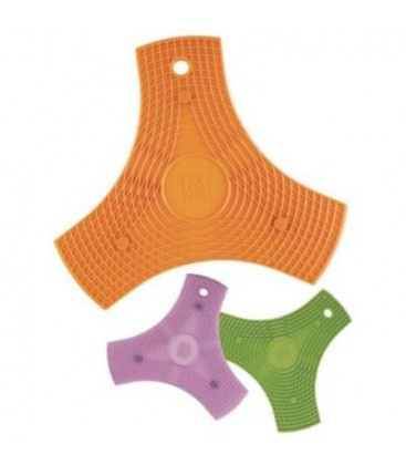 Salva mantel de silicona color lila
