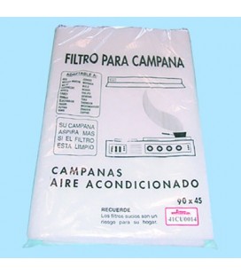 Filtro de espuma universal para campana extractora