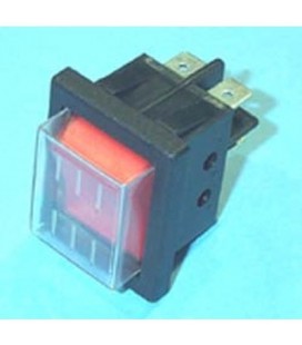Interruptor bipolar para pequeñ,o aparato electrodoméstico de 16A color amarillo