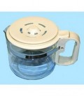 Jarra para cafetera universal blanca regulable grande