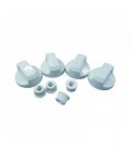 Kit cuatro mandos cocina Universales 8 mm