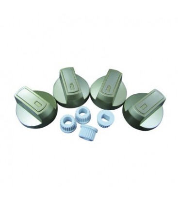 Kit cuatro mandos cocina Universal 8 mm