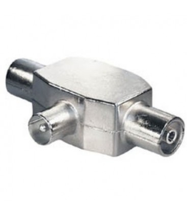 Repartidor antena 1 macho a 2 hembras