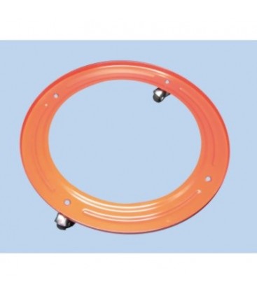 Soporte circular con ruedas para bombonas de butano