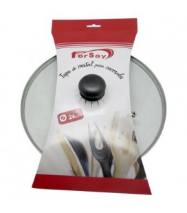 Tapa cristal para cacerola diámetro 26 cm