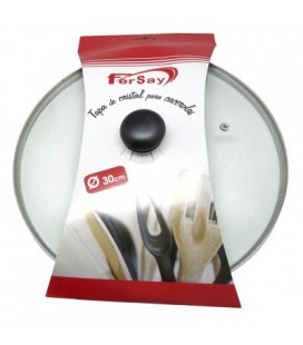 Tapa cristal para cacerola diámetro 30 cm