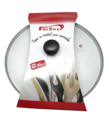 Tapa cristal para cacerola diámetro 30 cm