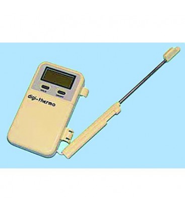 Termómetro digital con sonda extensible