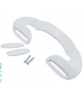 Tirador puerta frigorífico universal blanco