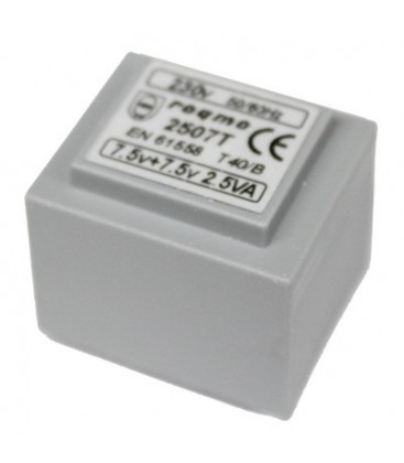 Transformador De AlimentacióN 7,5v+7,5v