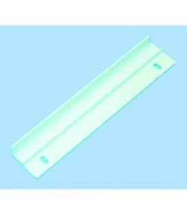 Tirador puerta panelable Fagor, DR20, DR22, F86C031B0, 18,5 x 3,5cm, anclaje 15cm