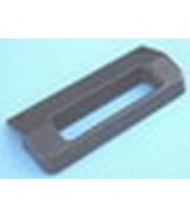 Tirador puerta congelador y refrigerador frigorifico Zanussi, Z350/3TPR, longitud 152mm, anclaje 1 30mm