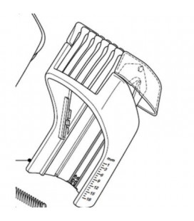 Peine de perfilar cortapelo QT4050