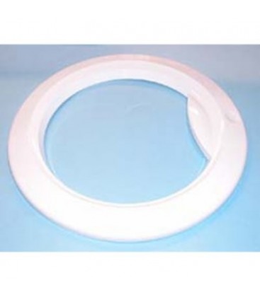 Aro exterior escotilla Indesit, Ariston, 058689, wG625T, blanca 27