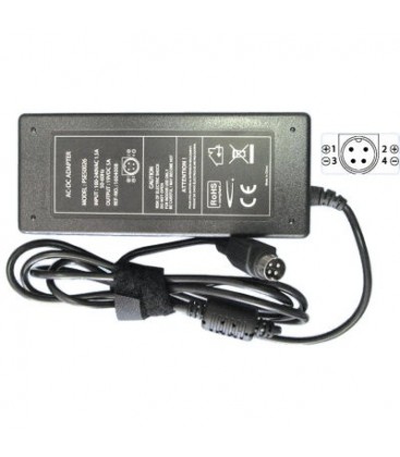 Fuente de alimentacion 19V-5,0A 95W, conector 4PIn 1,2(+) 3,4(-)