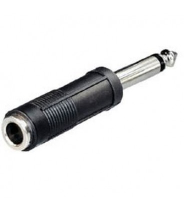 Adaptador 6,3MONO m - 6,3ST h