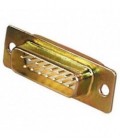 Conector 15 pines macho