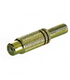 Rca h negro metal 3/4mm
