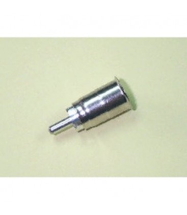 Adaptador coaxial a rca macho