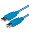Cable 1.1 usb tipo a M-USB tipo b m
