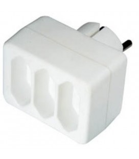 Adaptador multiple 3XENCHUFE hembra