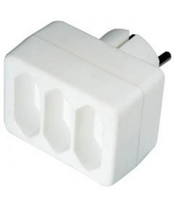 Adaptador multiple 3XENCHUFE hembra
