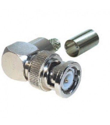 Conector bnc crimpear para RG59 aco