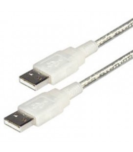 Cable 2.0 usb tipo a M-USB tipo a m TRANSPARENT. 1,8M